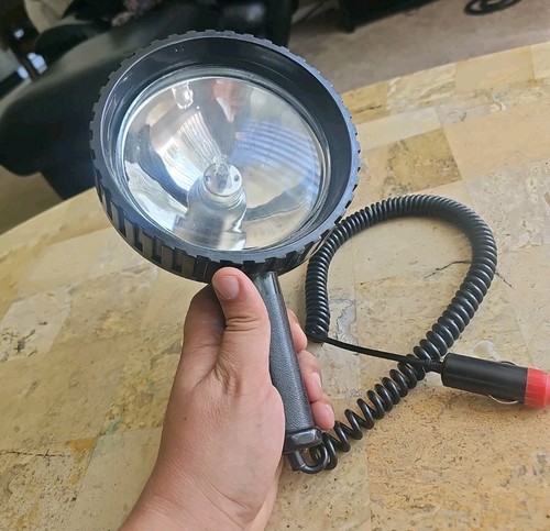 Faretto manuale 12v nero - faretto,