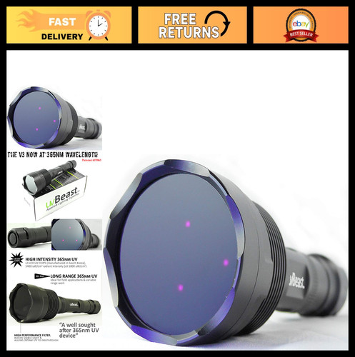 Uvbeast 365nm black - 365nm,